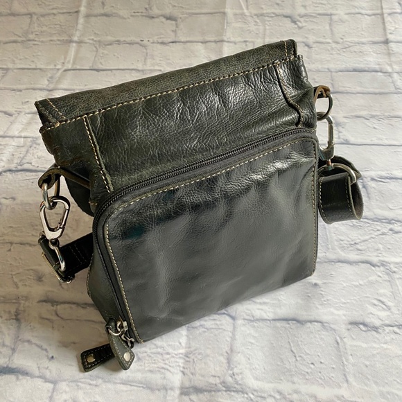 FOSSIL REAL LEATHER HANDBAG - Picture 7 of 9